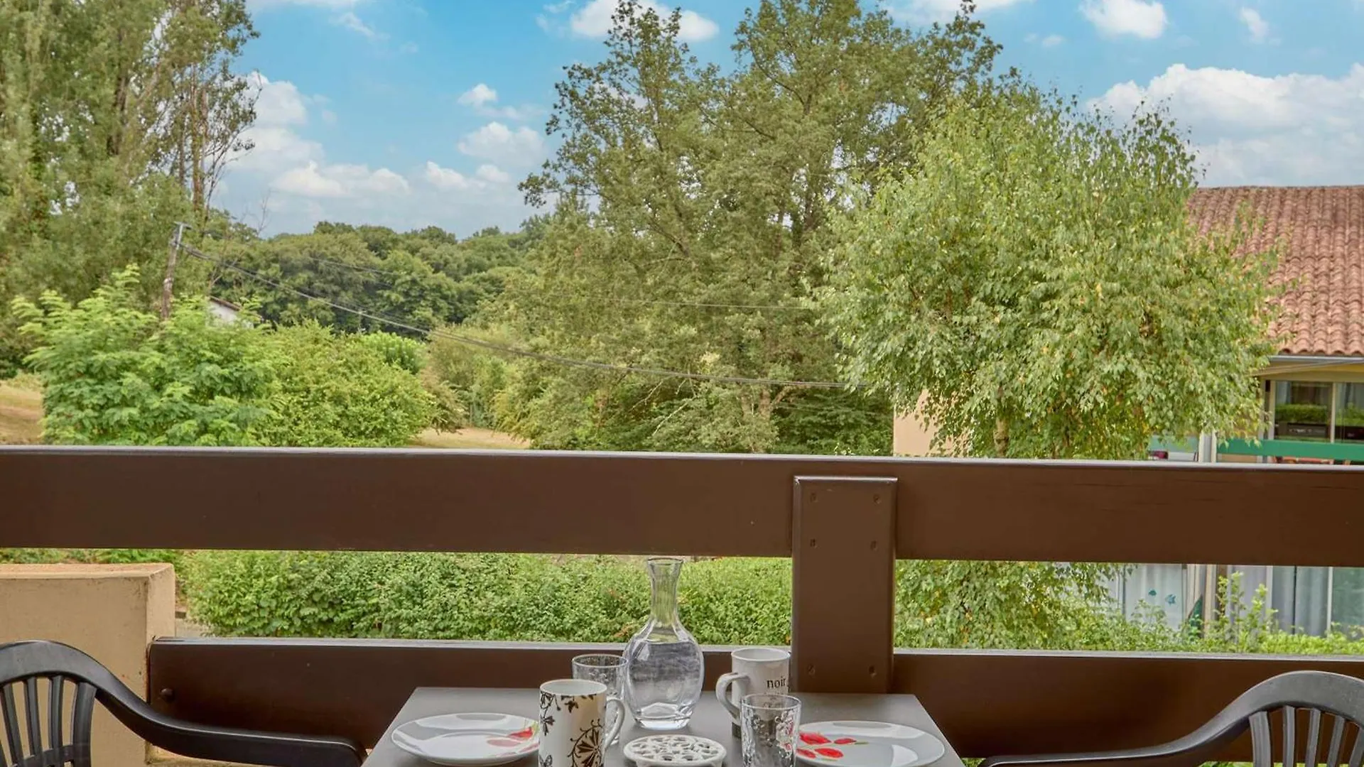 Appartement T1 Bis Lumineux Avec Terrasse Et Parking, Wi-Fi Gratuit - Fr-1-841-36 Barbotan-les-Thermes 0*,  Frankrike